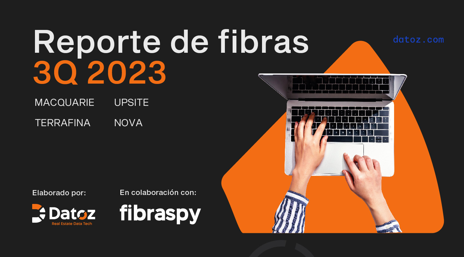 Reporte de Fibras 3Q2023 – MACQUARIE, UPSITE, TERRAFINA, NOVA Datoz