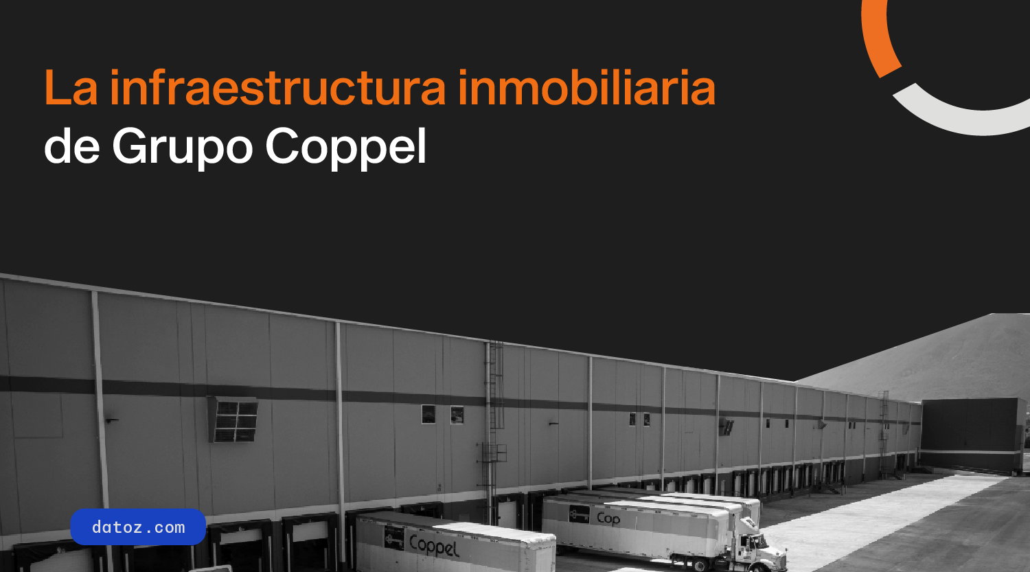 La infraestructura inmobiliaria de Grupo Coppel  Datoz