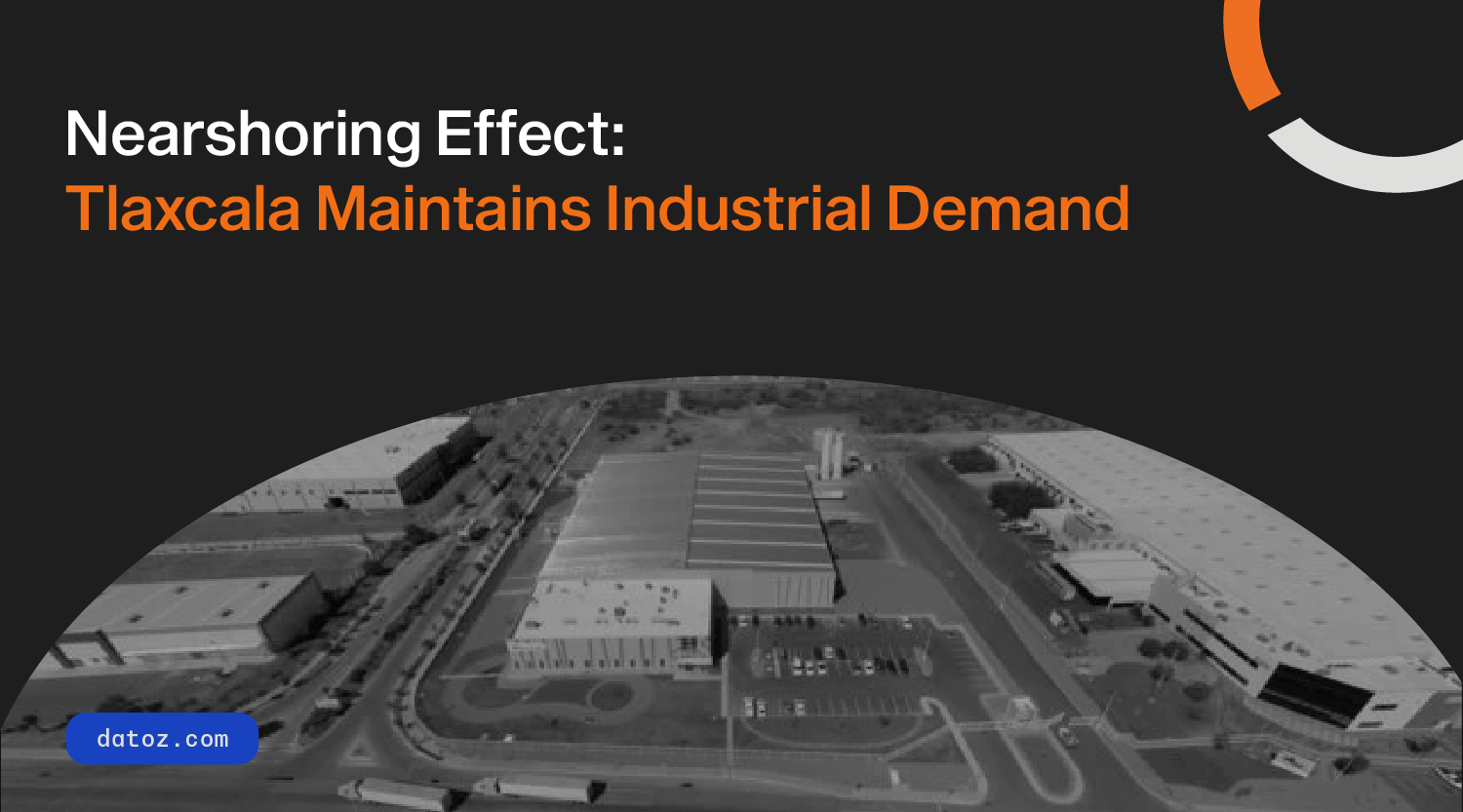 Nearshoring Effect: Tlaxcala Maintains Industrial Demand  Datoz