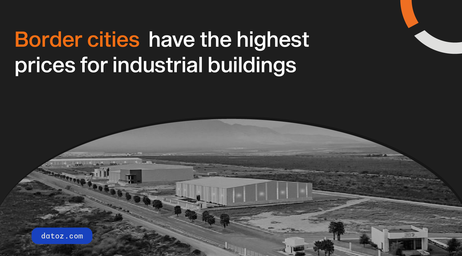 Border cities have the highest prices for industrial buildings Datoz