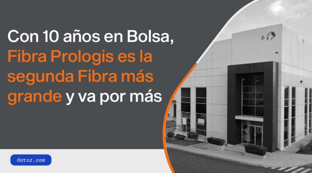 Con 10 años en Bolsa, Fibra Prologis es la segunda Fibra más grande y va por más Datoz