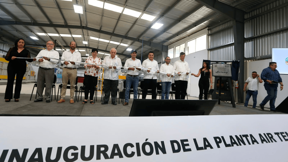 Air Temp de México inaugura una planta de fabricación de radiadores en Umán, Yucatán Datoz