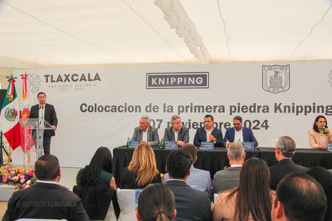 Knipping Automotive coloca primera piedra e invierte 310 mdp en Tlaxcala Datoz